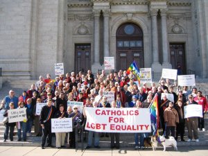 Catholic Supporting Equality at Cathedral 089